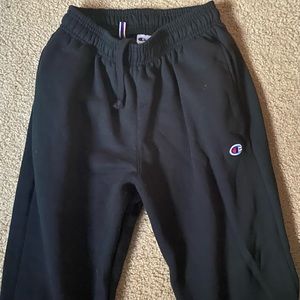 Black champion sweatpants
